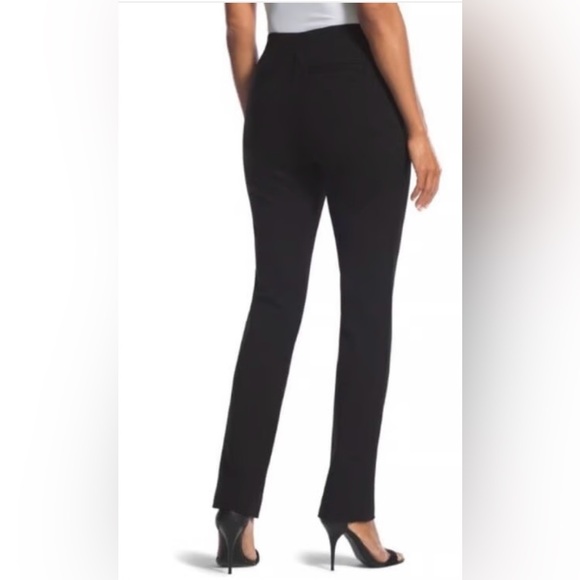 NWT Chicos Lindy Side Zip Front Seam Dress Pants Black 00Short Size 2-4 - Picture 4 of 11